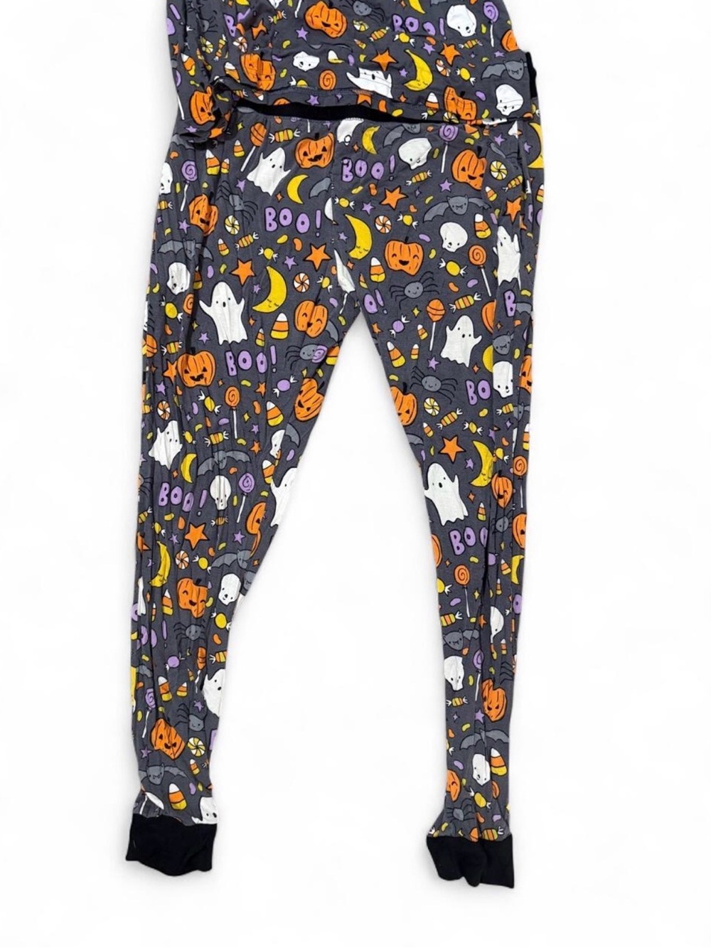 Little Sleepies “Hey boo” Women Pajama Top+bottoms size Medium - Picture 3 of 6